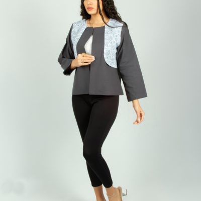 کت زنانه جلیقه دار | مدل 9579