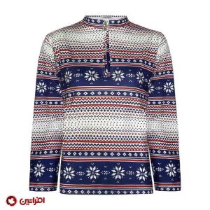 بلوز آستین بلند مدل برف افراتین کد 7551