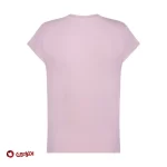 ست تی شرت و شلوارک زنانه افراتین مدل زرپران رنگ صورتی کد 6595