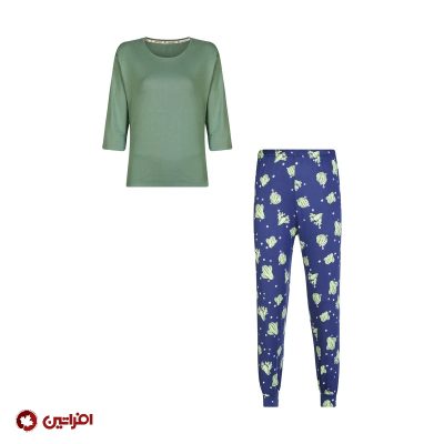 ست بلوز و شلوار زنانه افراتین مدل کاکتوس کد 6599