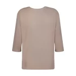 بلوز آستین سه ربع زنانه افراتین مدل 7577 رنگ نسکافه‌ای