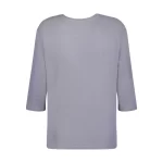 بلوز آستین سه ربع زنانه افراتین مدل 7577 رنگ طوسی