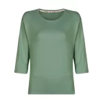 بلوز آستین سه ربع زنانه افراتین مدل 7577 رنگ سبز