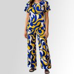 ست تیشرت و شلوار زنانه | مدل موج 6609 - Image 2