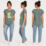 تیشرت طرح موهیتو زنانه کد 2621 - Image 2