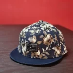 کلاه رپری نقاب‌دار طرح گلدار