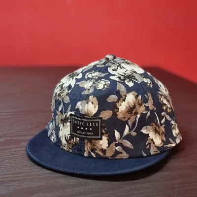 کلاه رپری نقاب‌دار طرح گلدار