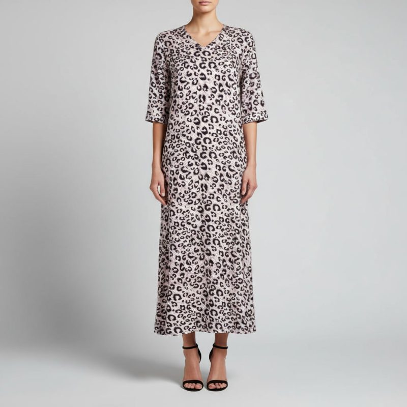 پیراهن زنانه | مدل پلنگی 9608