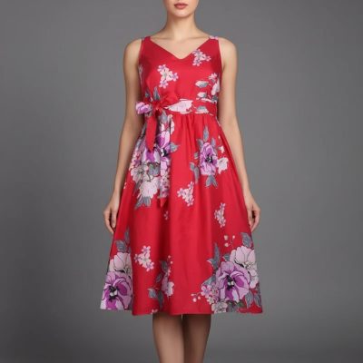 پیراهن یقه هفت زنانه | افراتین مدل آنه کد 9604