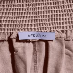 شلوار راسته زنانه افراتین رنگ نسکافه ای مدل 5564