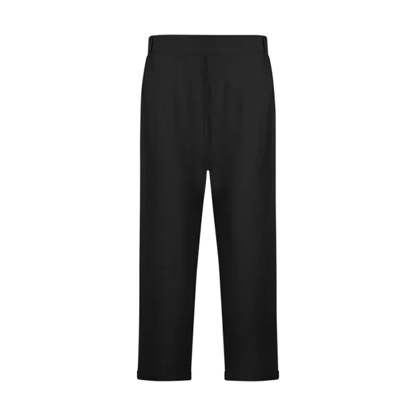 شلوار مام استایل زنانه افراتین مدل بابوس رنگ مشکی کد 5562