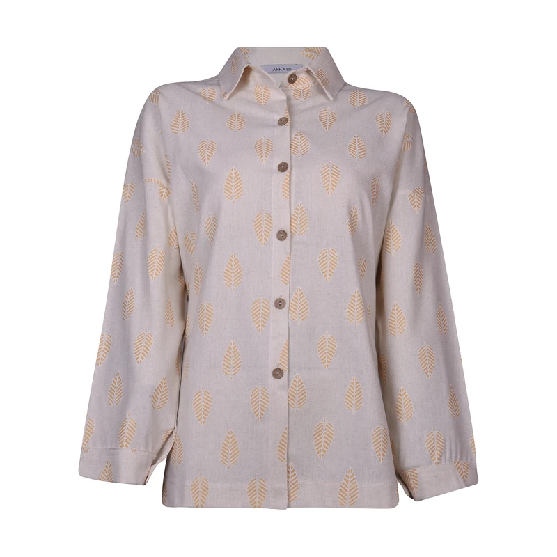 0bcddb732cd1ceeed22b68a2bdb4ef0f5dbe6933_1755858926 مانتو شومیزی زنانه افراتین مدل برگ کد 9614