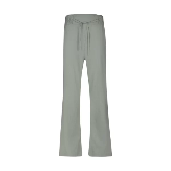 شلوار دم پا گشاد زنانه افراتین رنگ سبز مدل 5564