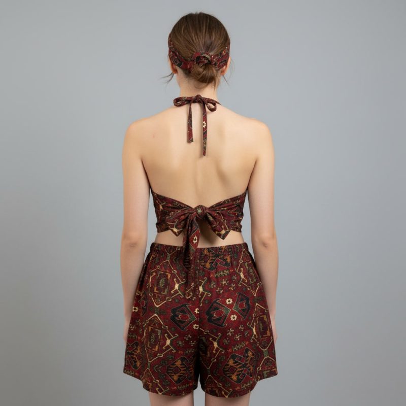 ست نیم تنه و شورت