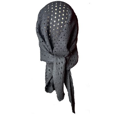 شال بافتنی زنانه | مدل دورک رنگ مشکی