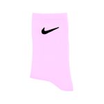 جوراب ورزشی ساق بلند | مدل نایک صورتی پاستیلی