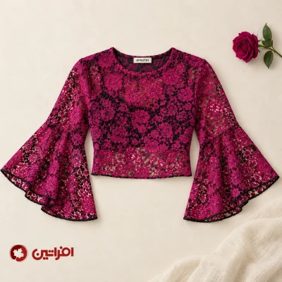 بلوز مجلسی زنانه بلک رز کد 7557
