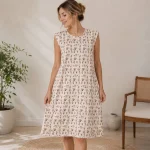 پیراهن خواب زنانه طرح تدی | مدل 9616 افراتین - Image 2